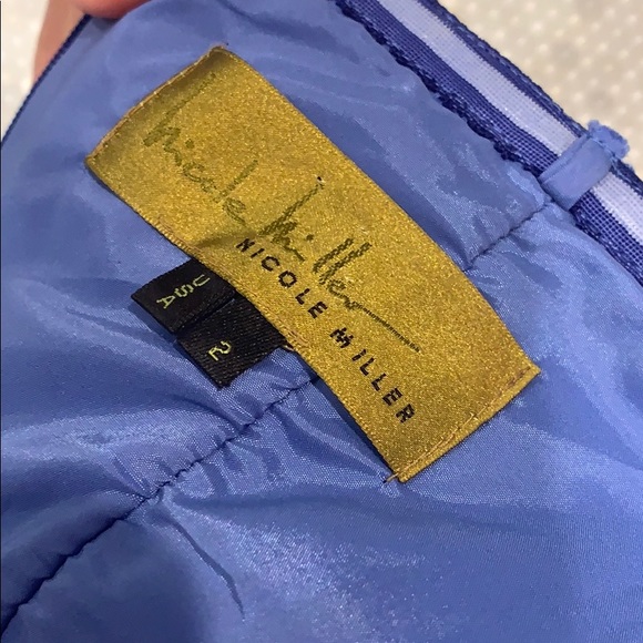 Nicole Miller Royal Blue Cocktail Dress - Picture 4 of 4